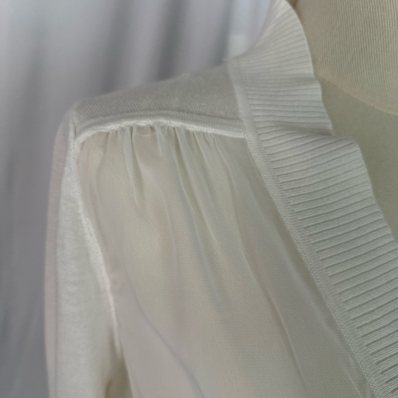 Alex Marie Elegant Cream Cardigan (777) - Picture 5 of 9